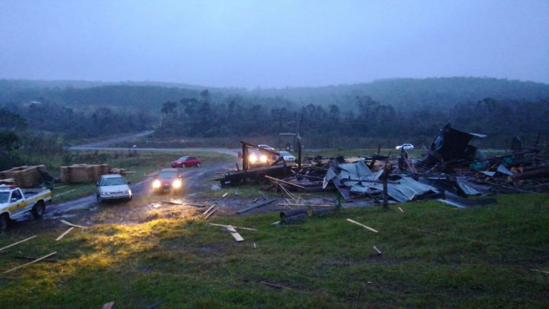 Temporal en Misiones: una víctima fatal y 20 viviendas afectadas en cuatro localidades