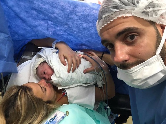 Nació Francisco, el primer hijo de Ailén Bechara