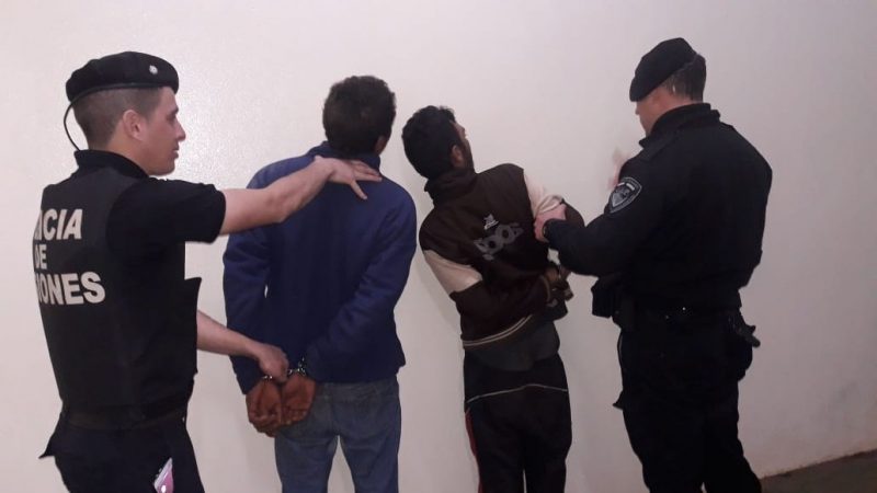 Eldorado: cayeron “Panterita” y “Pety” tras intentar robar a un moto-delivery