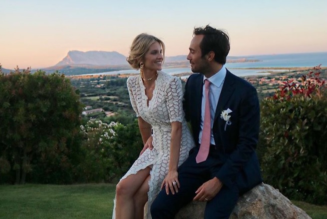 Liz Solari y su sorpresivo casamiento con Walter Fara en Cerdeña