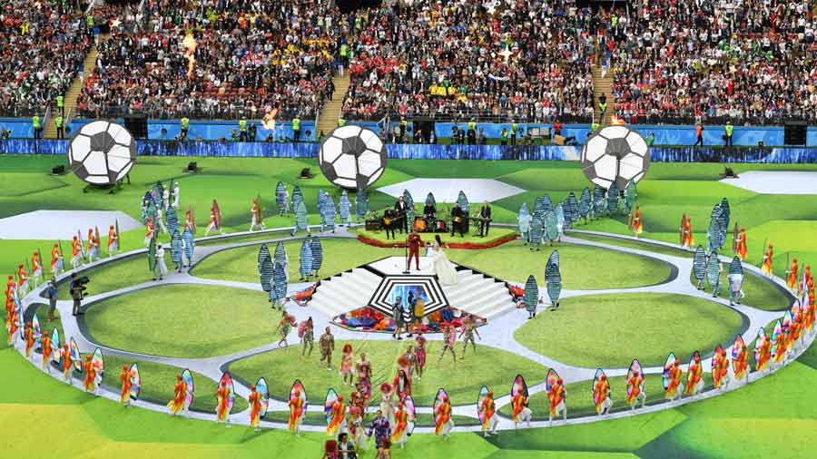 Así fue la inauguración del Mundial Rusia 2018