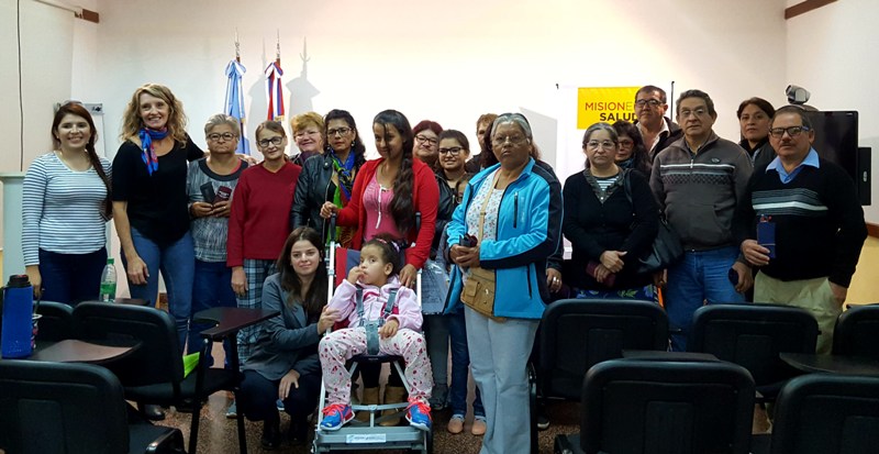Beneficiarios de Incluir Salud recibieron anteojos y changos de traslado