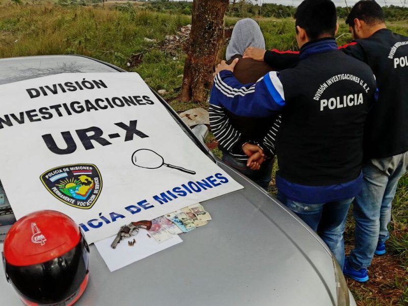 Garupá: atraparon a ladrón que robó a mano armada en una agencia de quiniela