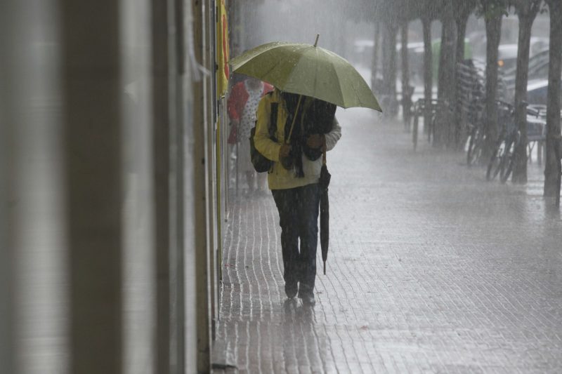 Tiempo: jueves templado, con probabilidad de tormentas