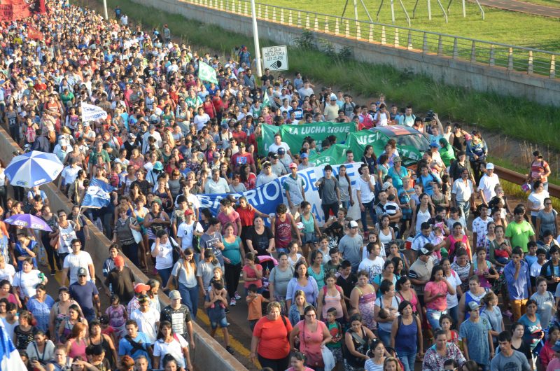 La Marcha Federal llega a Plaza de Mayo