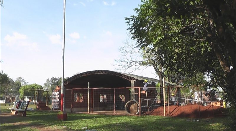 Presupuesto Participativo: avanza la obra de un SUM en Mini City