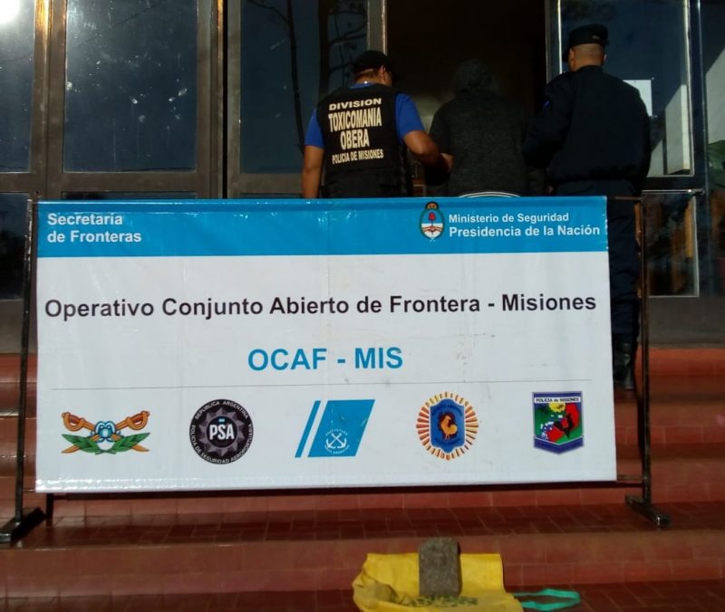 Oberá: incautan 700 gramos de marihuana y detienen a un presunto dealer