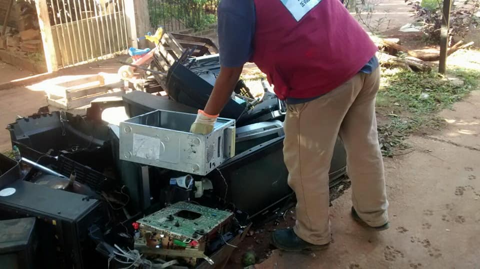 Realizaron operativo de eliminación de criaderos de mosquitos en las chacras 253 y 146