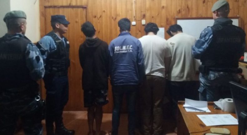 Puerto Esperanza: capturaron a vándalos que agredieron brutalmente a un policía