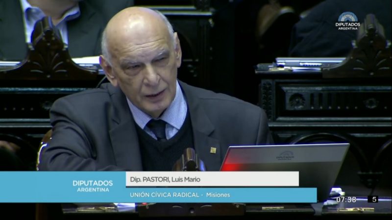 Pastori sobre el aborto: “Es injusto sancionar una ley que habilite matar seres humanos