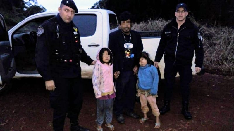 El Soberbio: rescataron a menores que fueron traídas ilegalmente por su padre desde Brasil