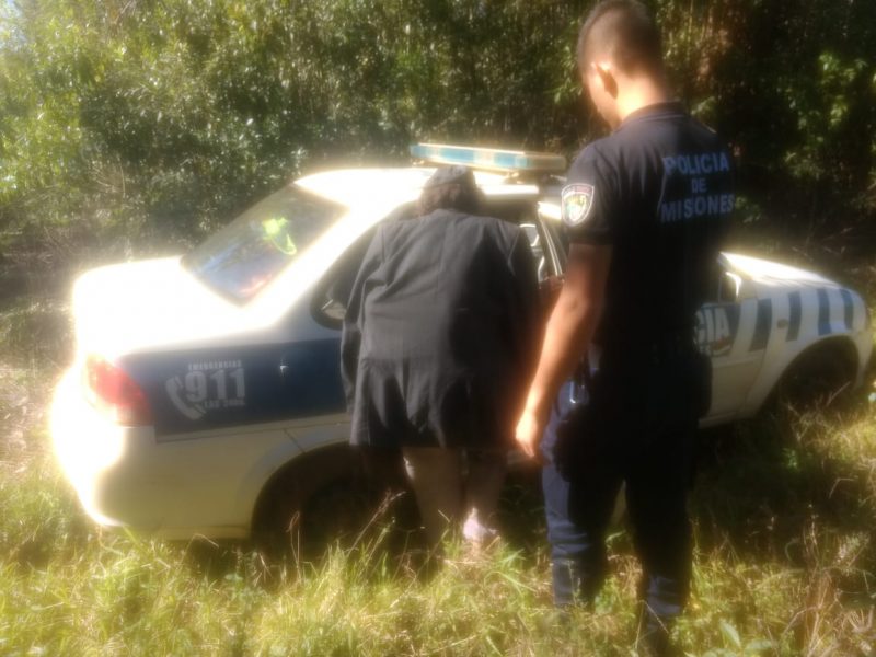 Alem: asistieron a un abuelo en situación de calle