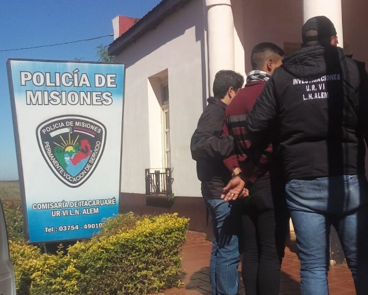 Alem: lesionó a un joven con un arma blanca y fue detenido