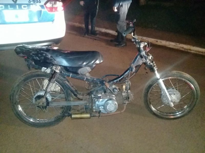 Candelaria: secuestraron una motocicleta y detuvieron a su conductor