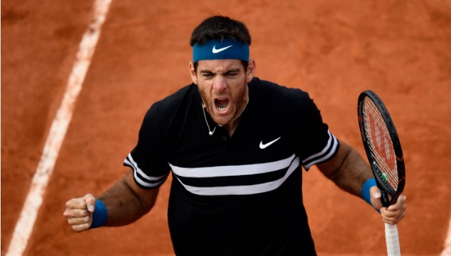 Roland Garros: Del Potro está en las semifinales, es 4 del mundo y este viernes juega con Nadal