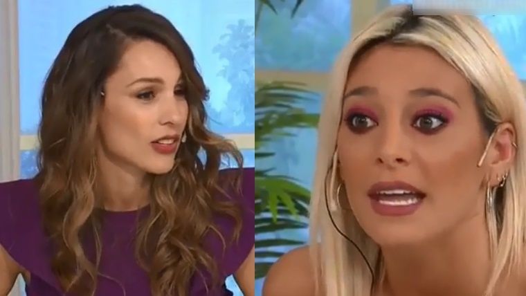 El pase de facturas de Sol Pérez a Pampita en vivo