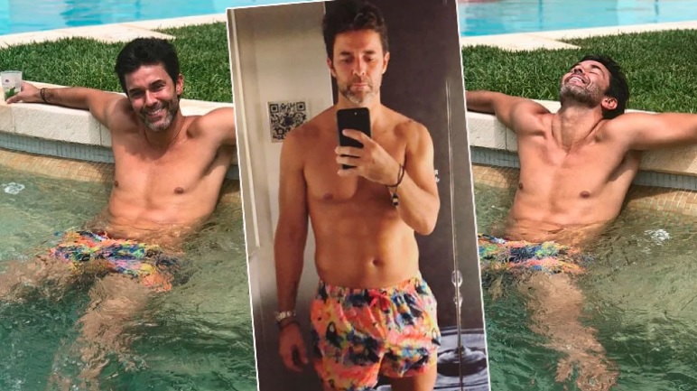 La selfie con «detalle hot» de Mariano Martínez