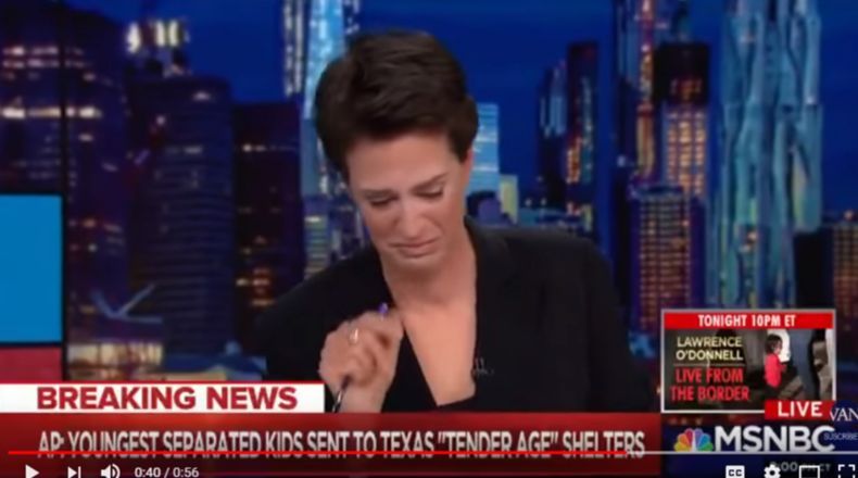 Estados Unidos: periodista no pudo contener el llanto al hablar de separación de niños migrantes de sus padres