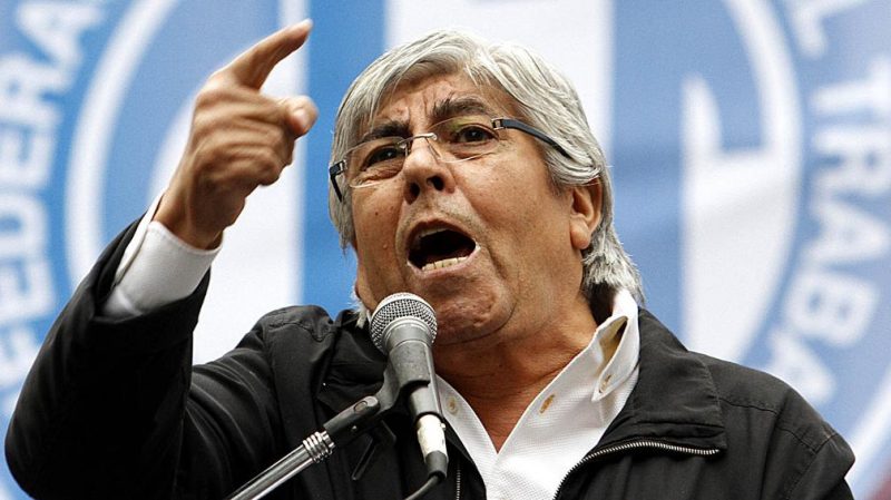 Moyano en pie de guerra: con críticas al Gobierno lanzó paro de Camioneros para el 14-J