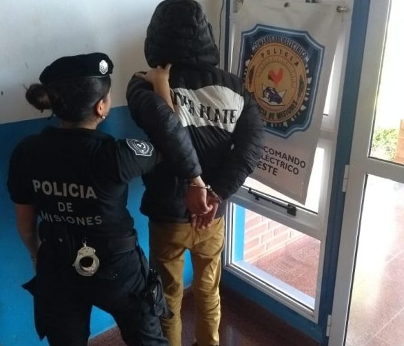 Arrestaron in fraganti a “Pajarito” sindicado en al menos dos robos calificados