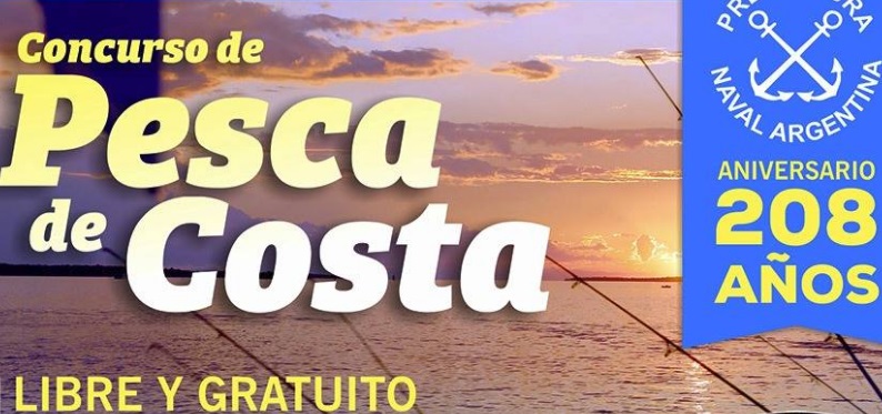 Suspenden el torneo de Pesca de Costa por los 208 años de Prefectura prevista para este sábado