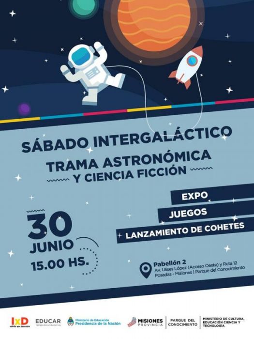 Sábado Intergaláctico en Infinito por Descubrir