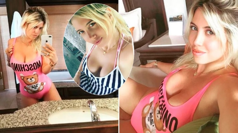El look veraniego sexy de Wanda Nara durante sus vacaciones en África