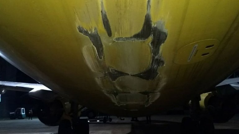 Puerto Iguazú: avión de Flybondi chocó contra la pista y quedó fuera de servicio