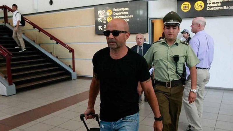 Un fuerte y numeroso operativo de seguridad para Sampaoli