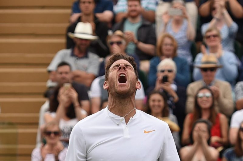 Del Potro cerró su pase a cuartos y se las verá con Nadal