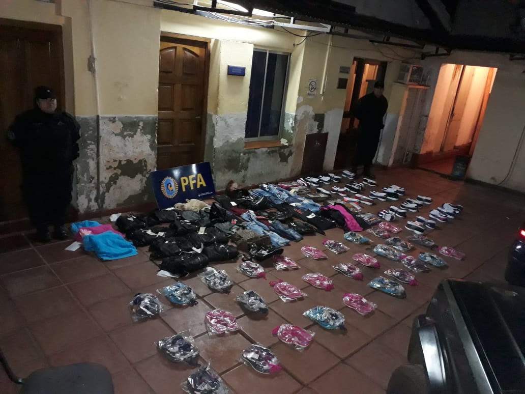 Posadas: incautan mercadería ilegal valuada en casi 74 mil pesos