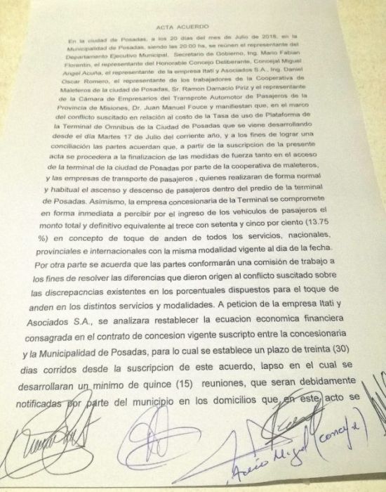 Finalizó el conflicto por el toque de andén en la Terminal: empresas llegaron a un acuerdo 1 2 - 1b22b380 c370 4591 8484 55d45fc626d2 - 1