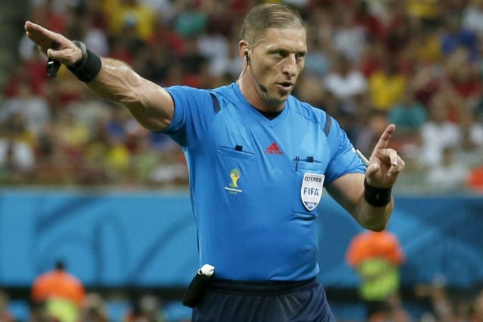 Rusia 2018: Pitana arbitrará Uruguay-Francia