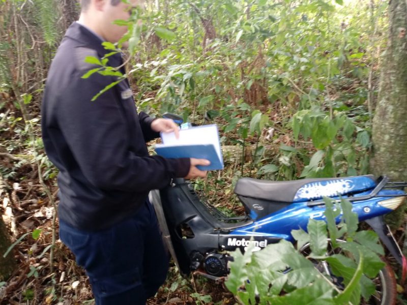 Aristóbulo del Valle: hallaron una moto que había sido robada en un matorral