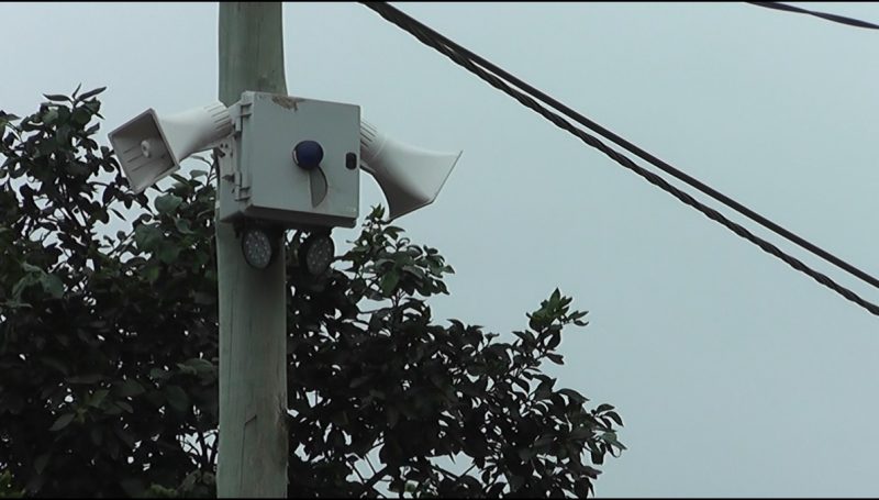 Vecinos del barrio Cocomarola Este destacan el funcionamiento de la alarma comunitaria