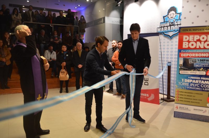 IPLyC: inauguraron la nueva sala de sorteo