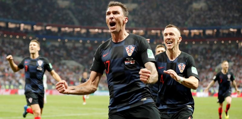 Croacia le ganó a Inglaterra en el alargue y jugará la final