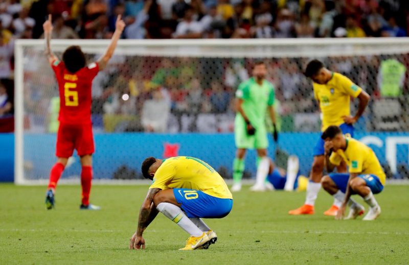 Bélgica dio el golpe y sacó del Mundial a Brasil