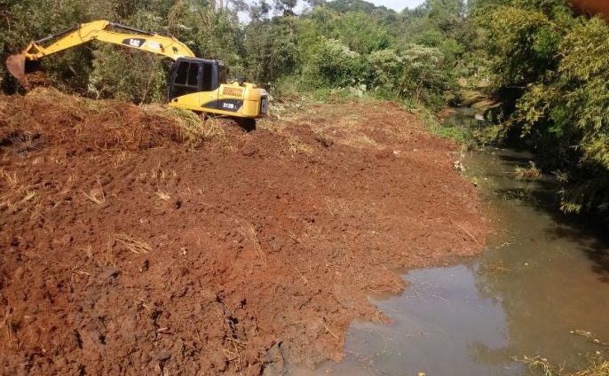 Saneamiento del arroyo Mártires: el porcentaje de obra alcanza el 90%