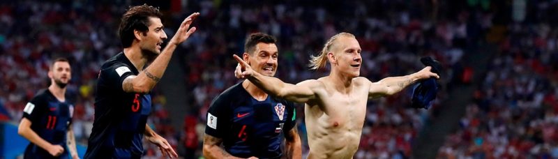 Los croatas avanzaron a semifinales tras los penales y enfrentarán a Inglaterra