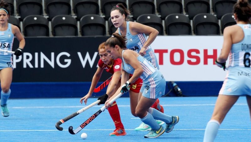 Las Leonas tuvieron un espectacular arranque en el Mundial de Londres