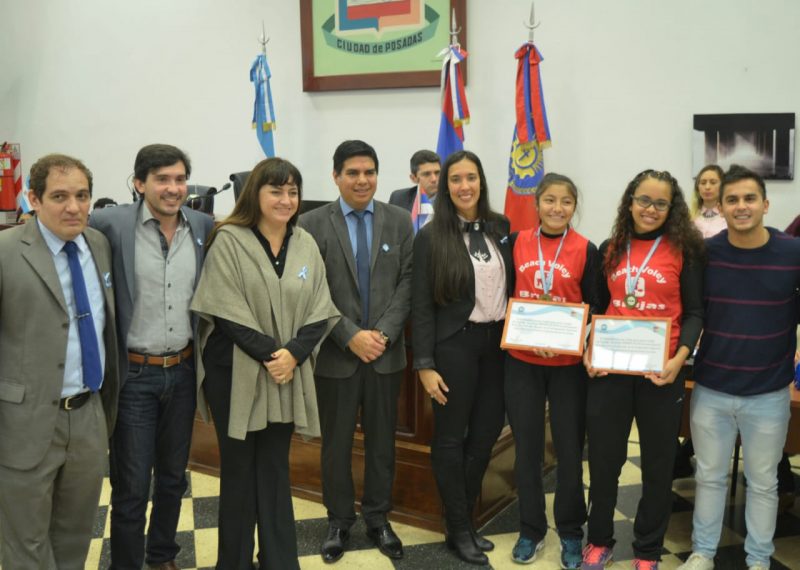 Reconocieron a deportistas en el Concejo Deliberante