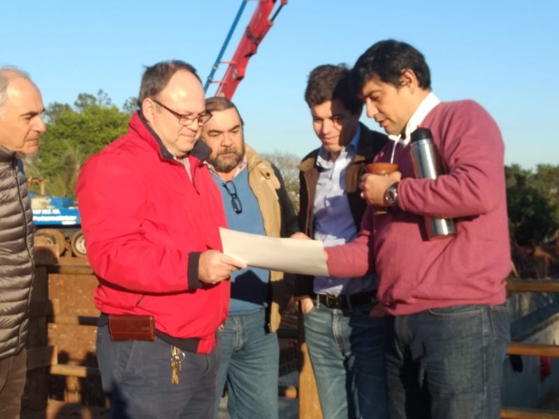 Avanzan las obras de saneamiento del arroyo La Chancha