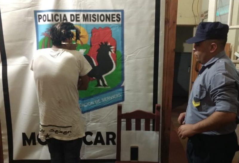 Detuvieron a joven por robo calificado en Montecarlo