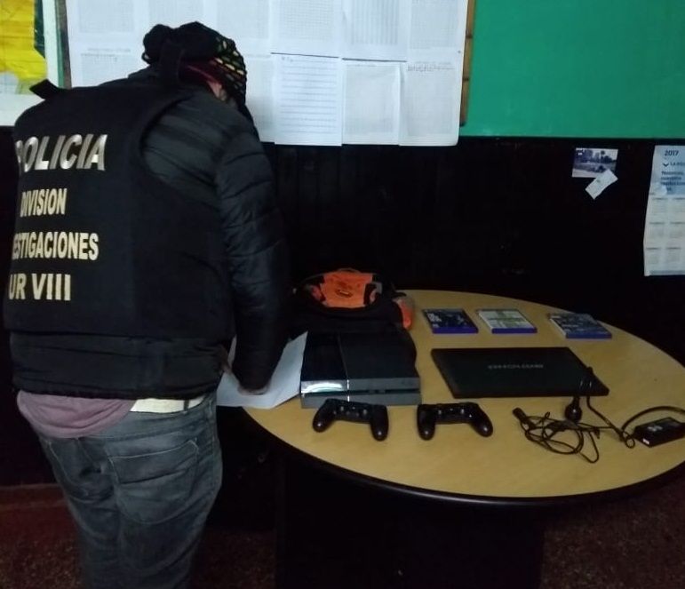 San Vicente: en un “potrero” recuperaron objetos robados