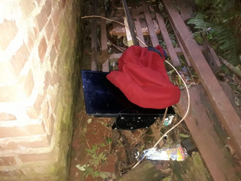 Detuvieron a un joven que robó un televisor en Eldorado
