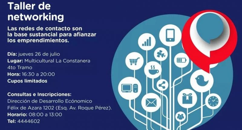 Realizarán un taller de Networking para emprendedores
