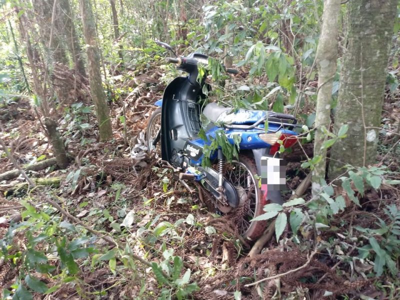 Recuperaron una motocicleta en la zona rural de Aristóbulo del Valle
