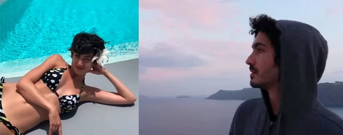 Los días de amor y relax de Úrsula Corberó y Chino Darín en Grecia