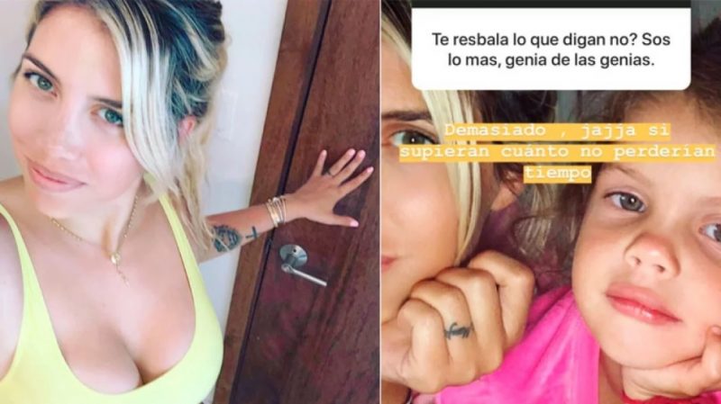 Wanda Nara reflexionó sobre las críticas, luego de ser atacada por las fotos de su cuerpo al natural